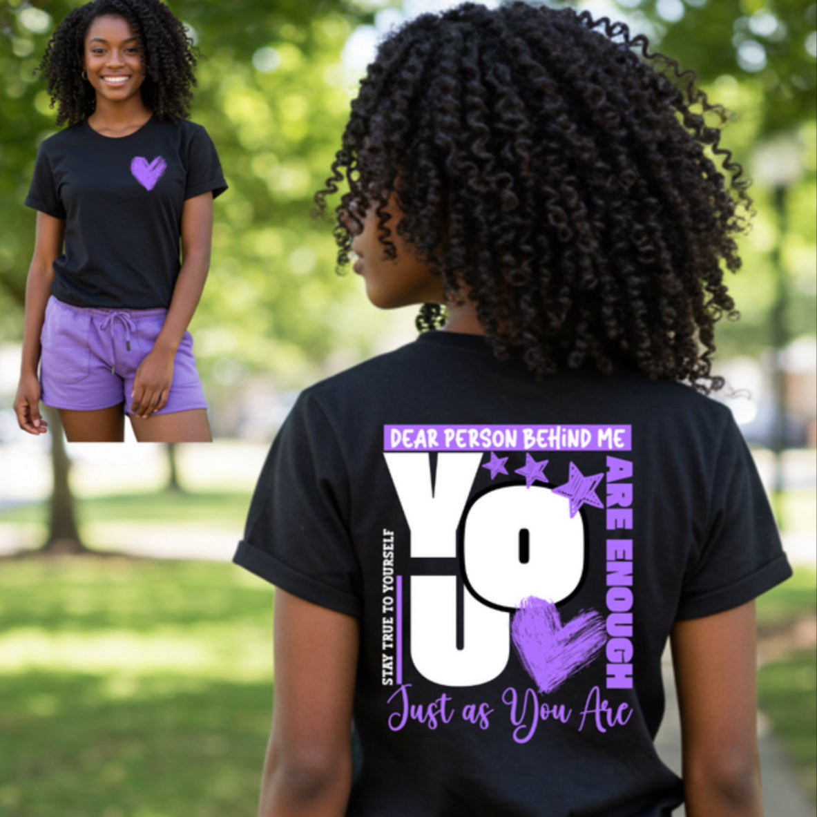 YOU ARE ENOUGH JUST AS YOU ARE