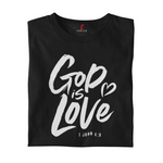 god is love t-shirt black