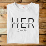 HER WORTH IS PRICELESS