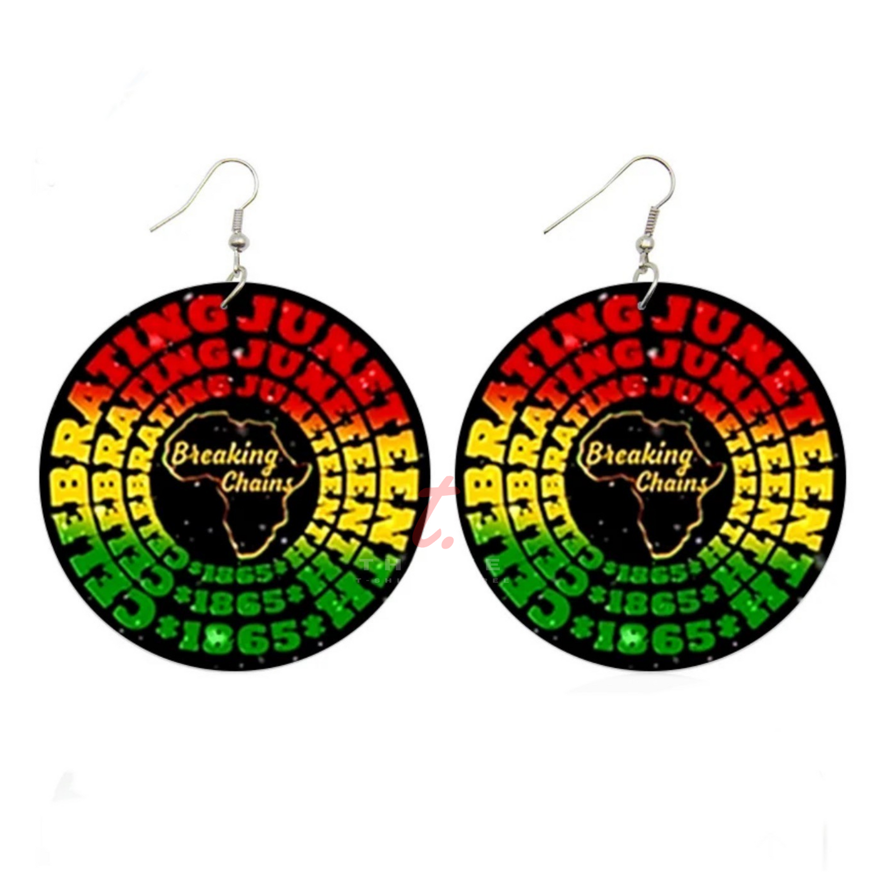 BREAKING CHAINS JUNETEENTH EARRINGS