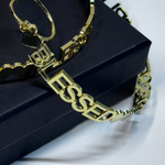 Blessed Heart Gold Earrings