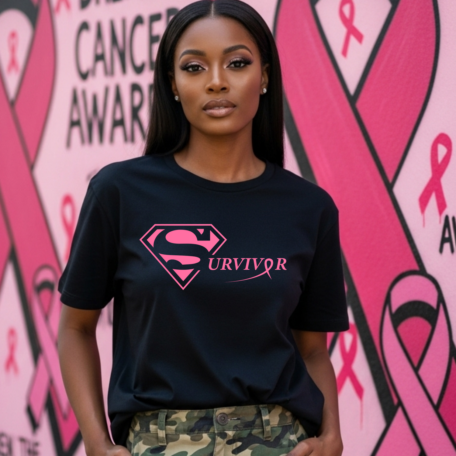 Breast Cancer Super Woman