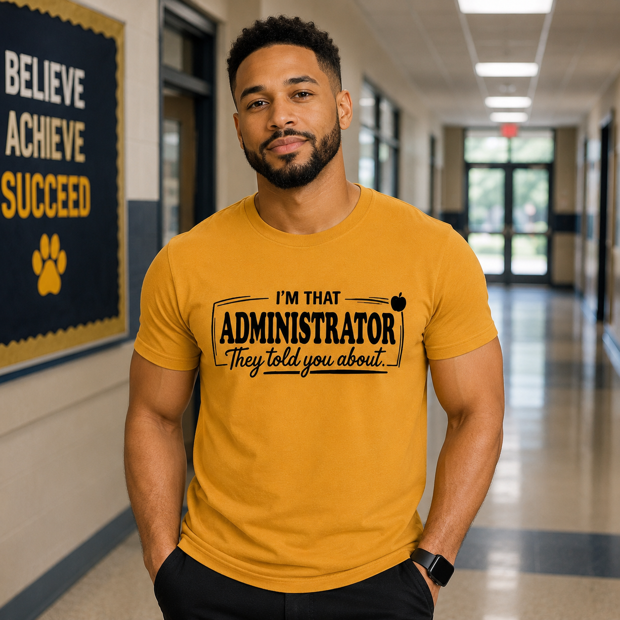 I'M THE ADMINISTRATOR THEY TOLD YOU ABOUT T-SHIRT