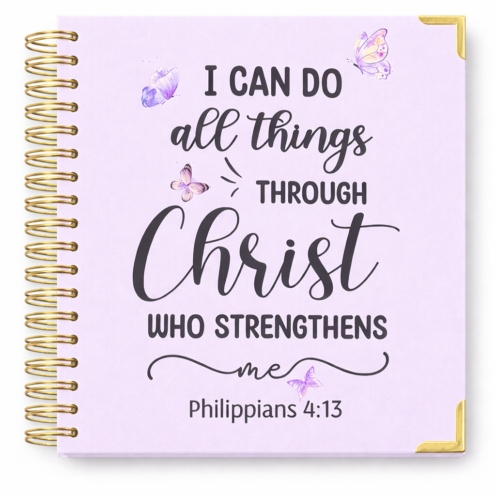 I CAN DO ALL THINGS GUIDED PRAYER JOURNAL