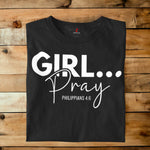 GIRL PRAY BLACK