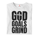 GOD GOALS GRIND TSHIRT WHITE