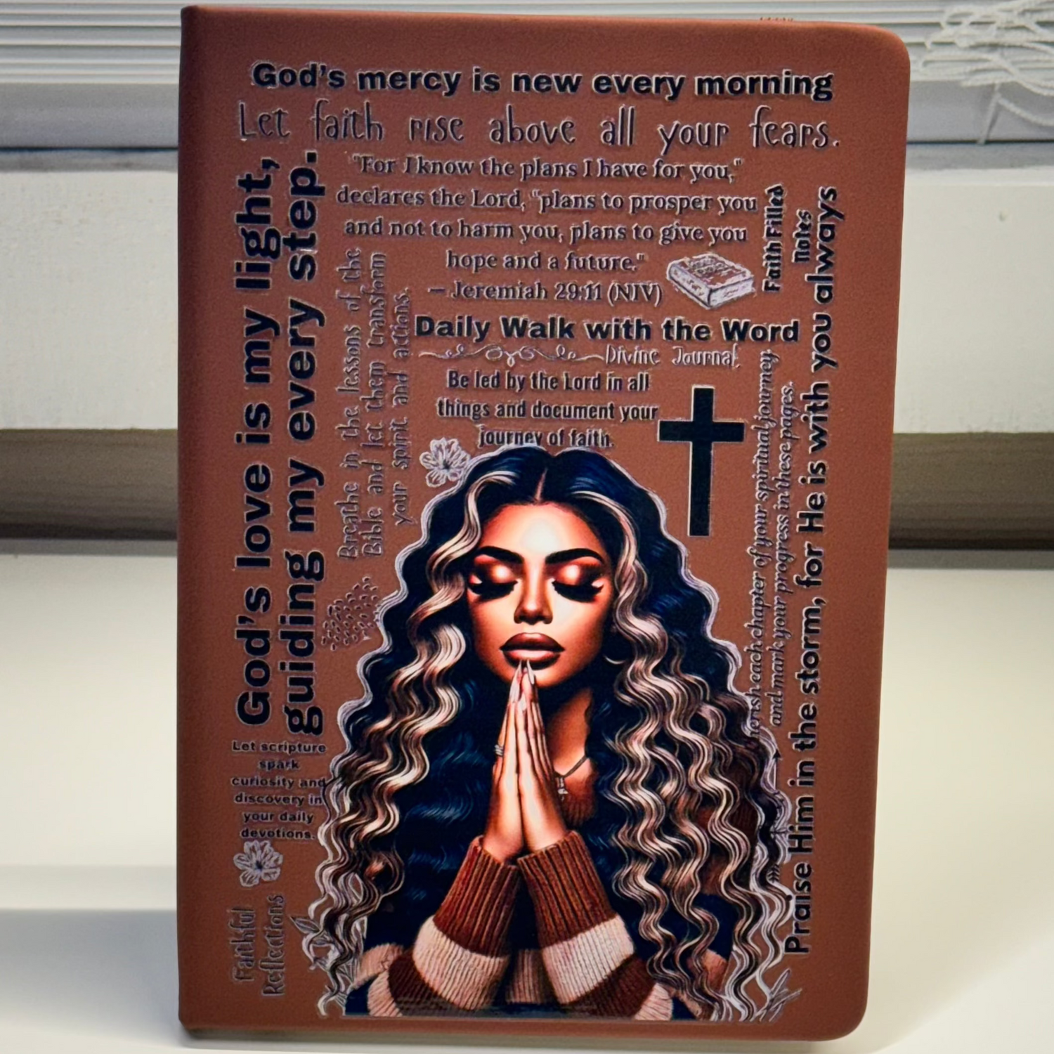 GOD'S MERCY IS NEW EVERY MORNING BROWN JOURNAL