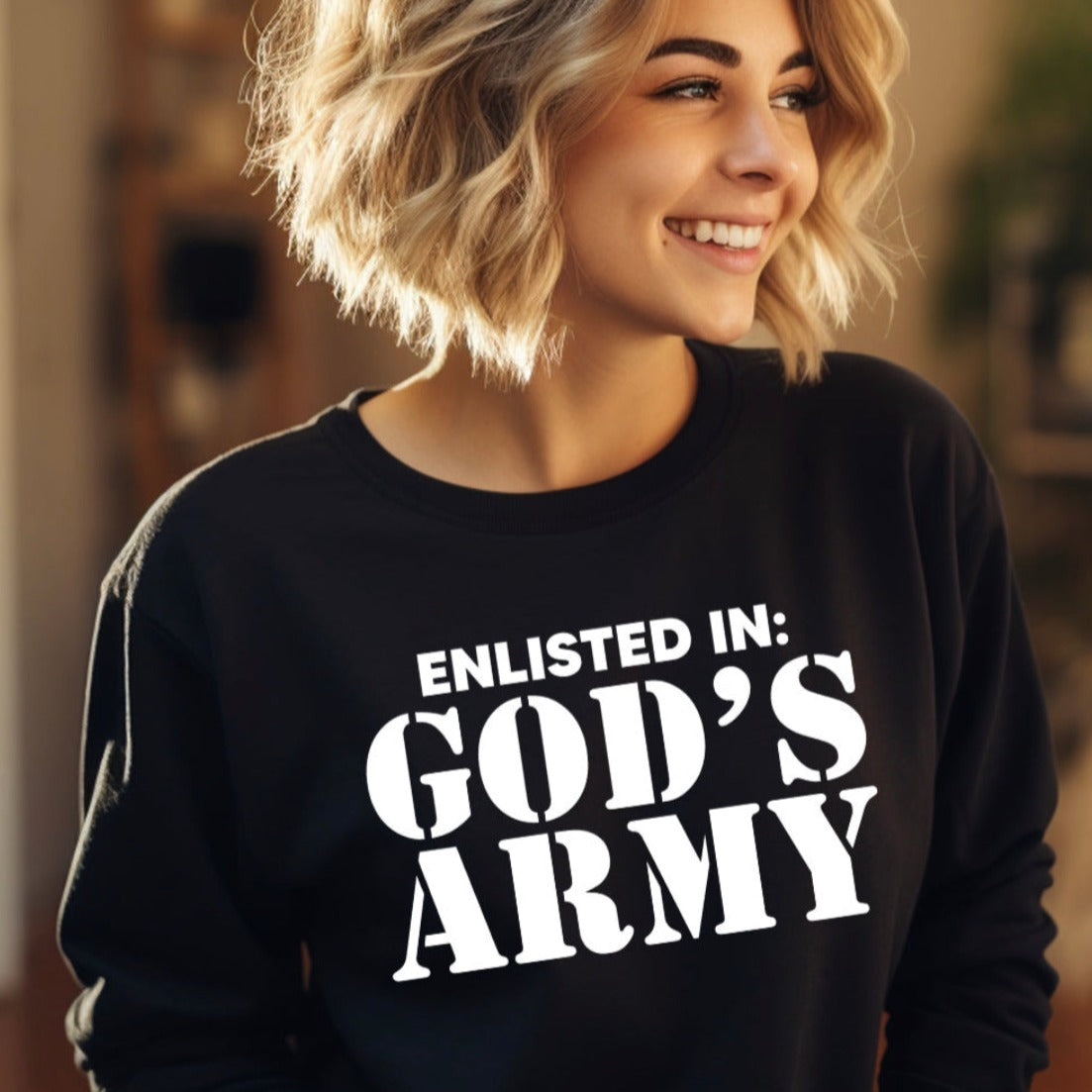 ENLISTED IN GOD'S ARMY