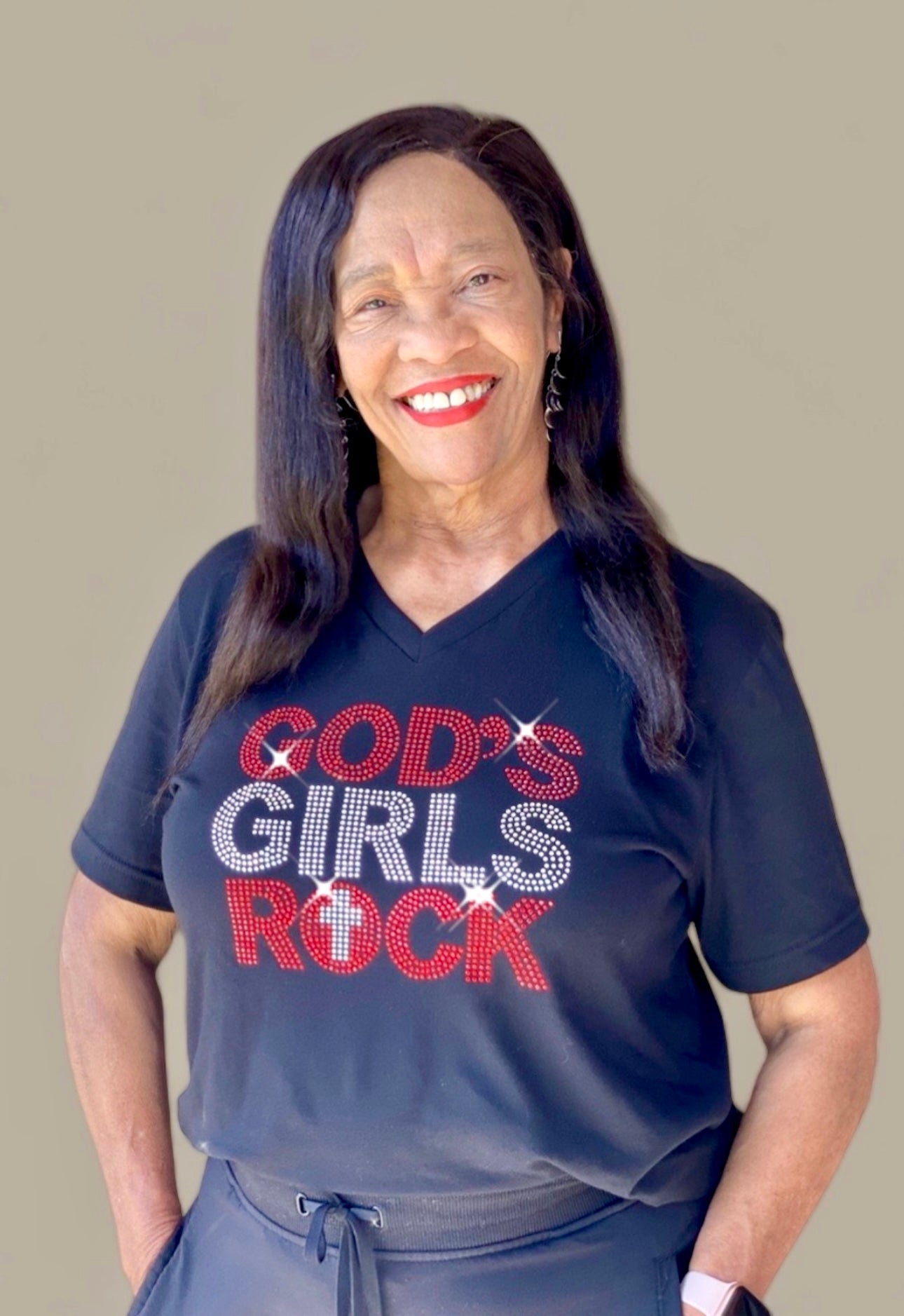 GOD'S GIRL ROCK~RED