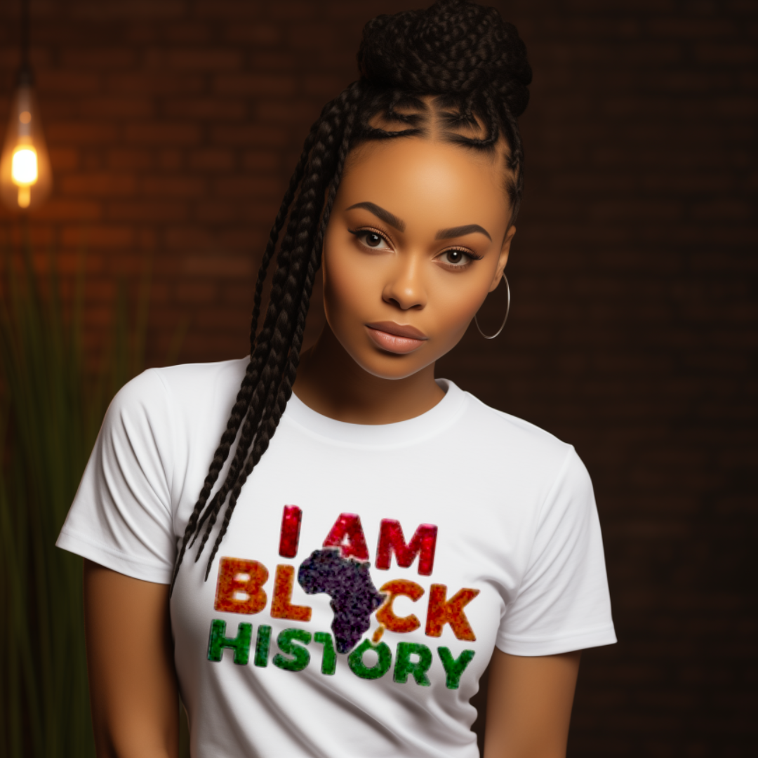 I AM BLACK HISTORY SEQUIN