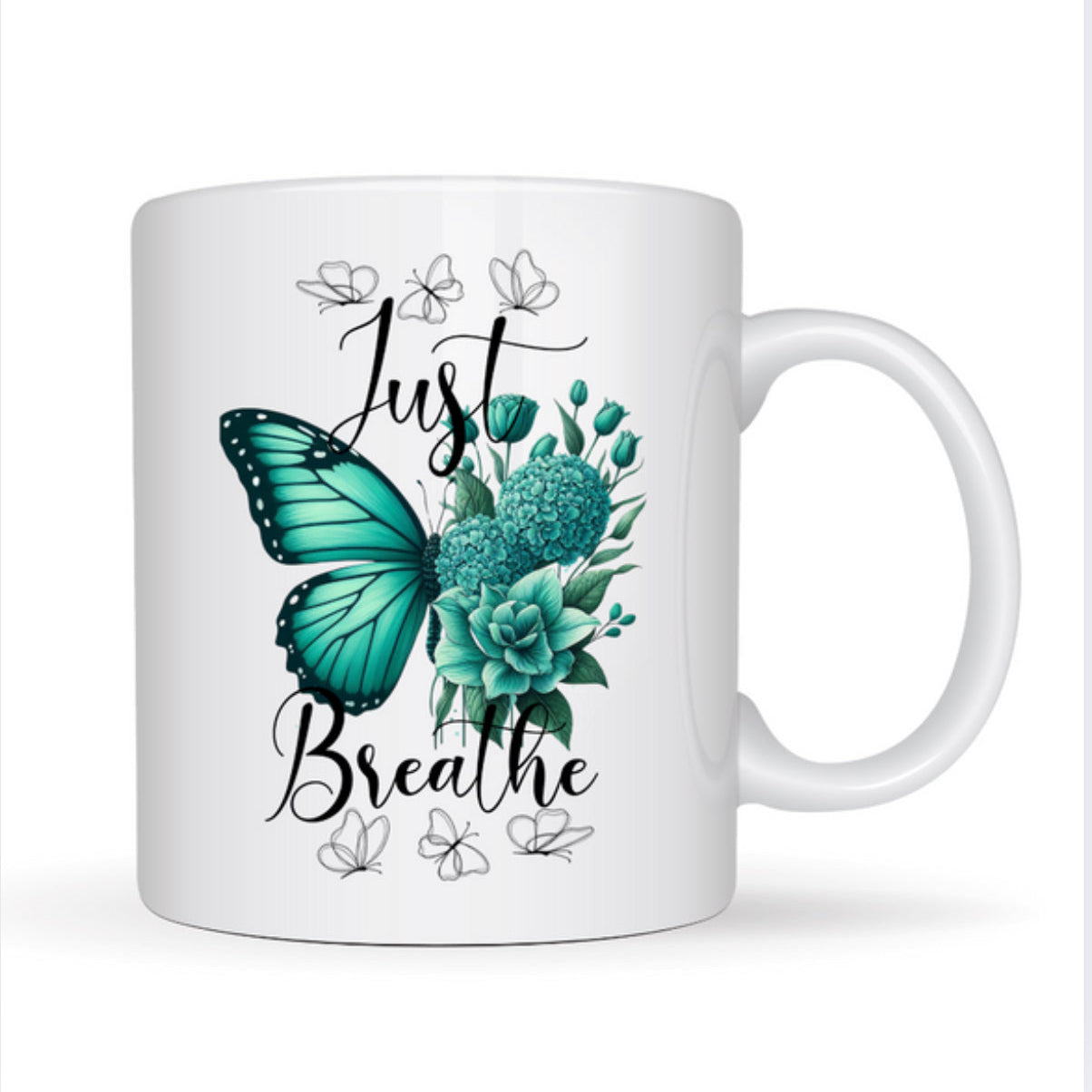 JUST BREATHE MUG