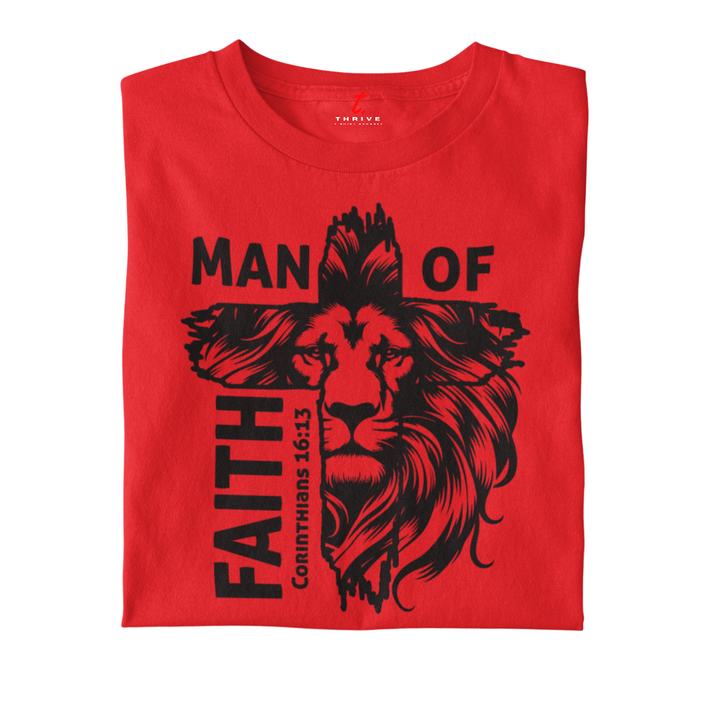 MAN OF FAITH RED