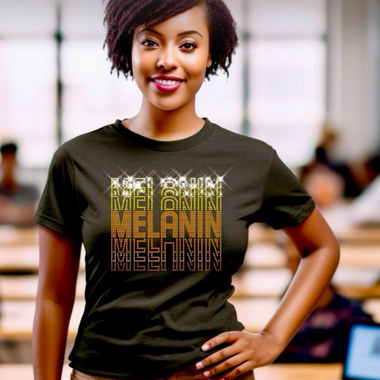 MELANIN THRIVE T-SHIRT APPAREL