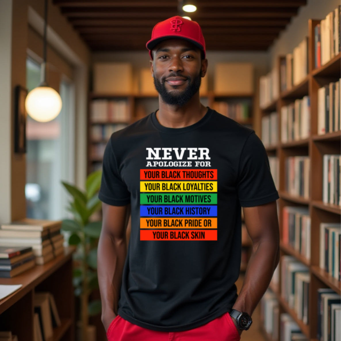 NEVER APOLOGIZE FOR 