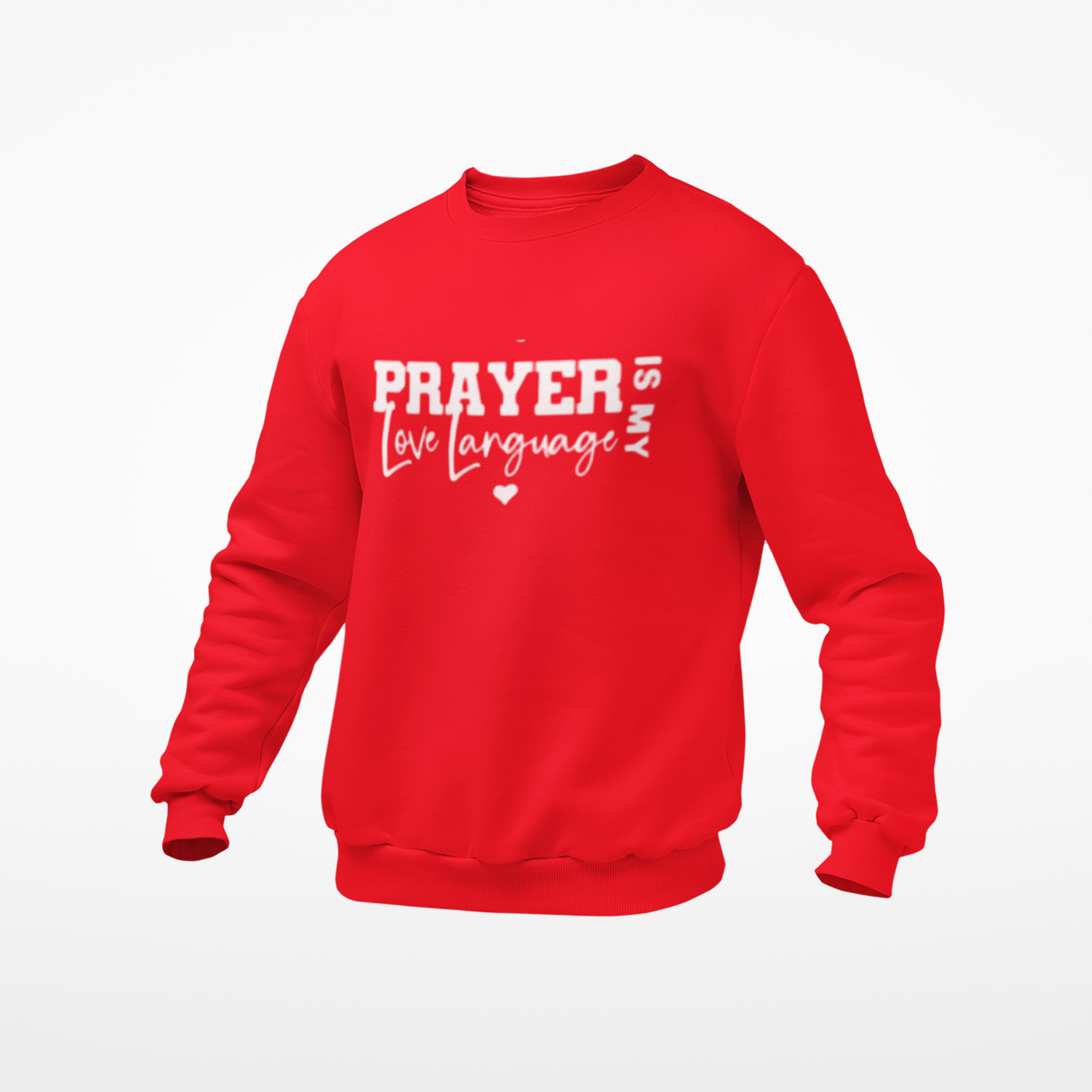 PRAYER IS MY LOVE LANGUAGE RED