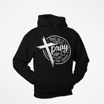 PRAY ON IT HOODIE BLACK.