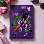 Peace ~ Self Care Journal Purple