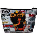 QUEEN Cosmetic Bag Pencil Pouch