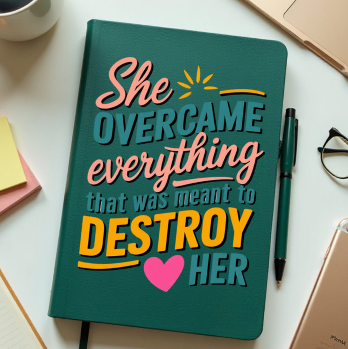 SHE OVERCAME EVERYTING THAT WAS MEANT TO DESTROY HER