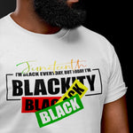 Thrive T-Shirt Apparel Juneteenth Blackity Black