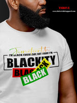 Thrive T-Shirt Apparel Juneteenth Blackity Black